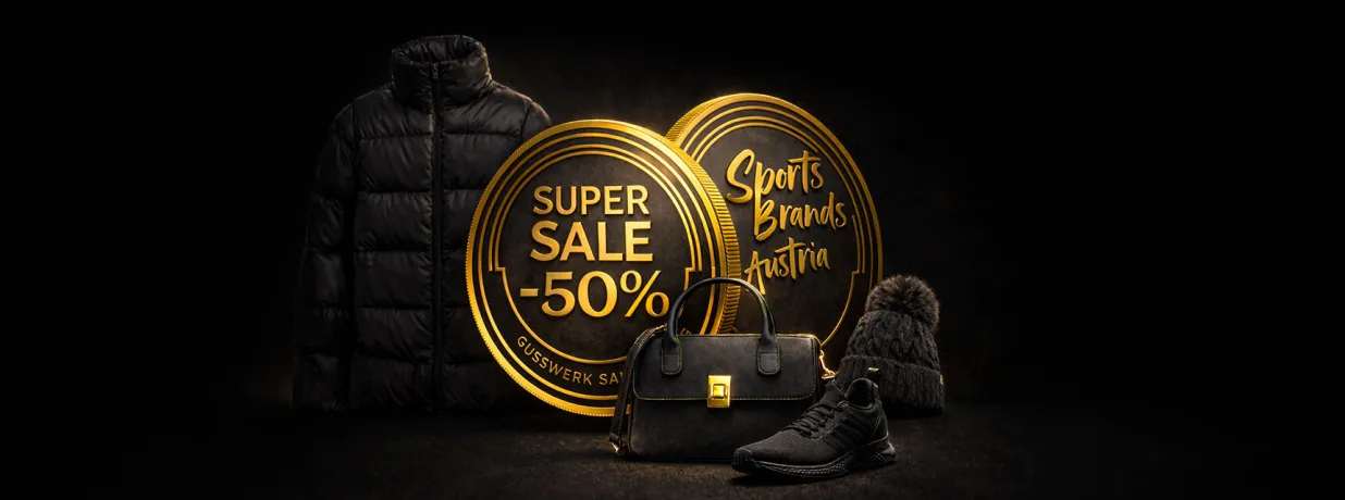 Sportsbrands Austria Header mit Sale Taler